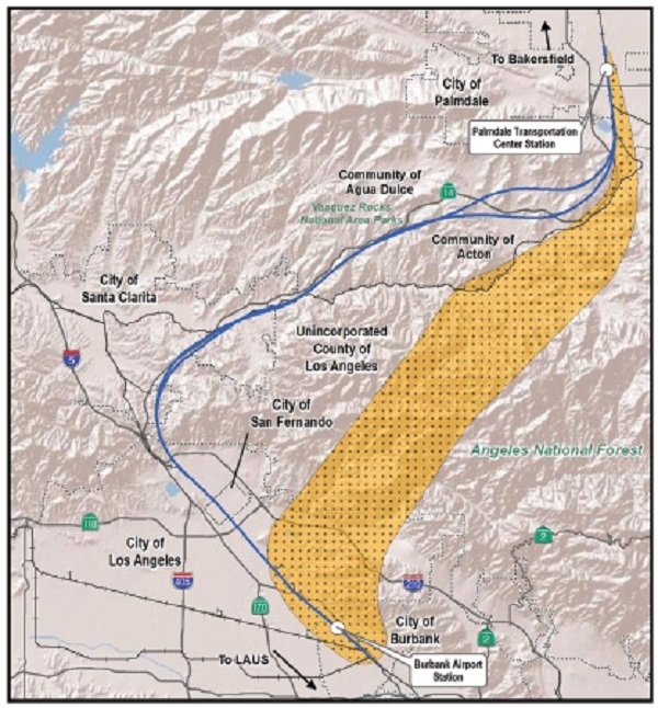 Pros And Cons Of A Burbank-palmdale Underground Hsr Short Cut – Railpac