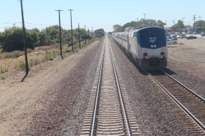 San Joaquin with comet cars 8-1-2013