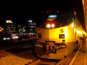 Train #20 the Crescent,  in Atlanta