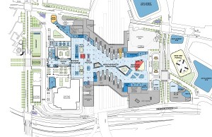 Current planing for new construction around LAUS