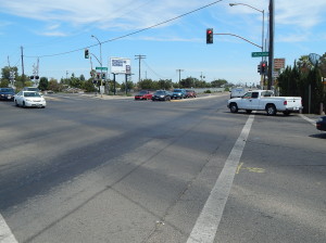 Golden State and McKinley, on of the many places where an overpass will be built over the UP and High Speed Rail tracks.