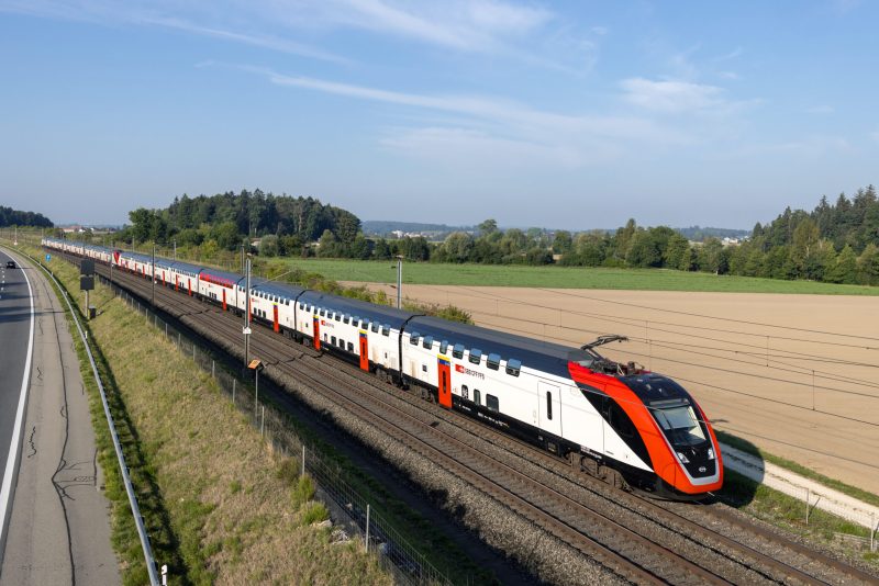 Alstom DD Intercity at Hindelbank Switz Georg Trub